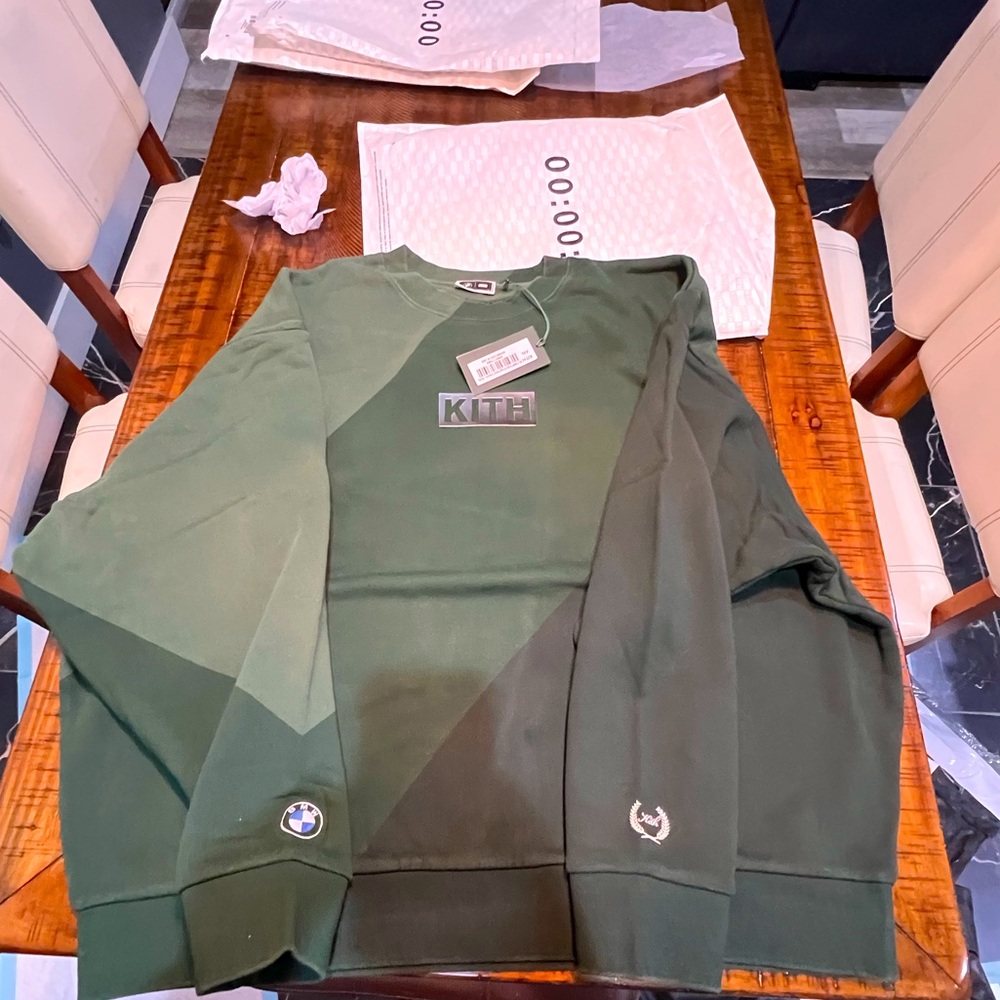 Kith x BMW Vitality Green Crewneck